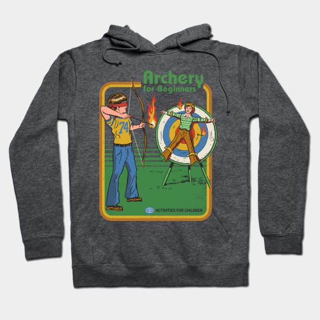 Archery for Beginners Hoodie by Steven Rhodes